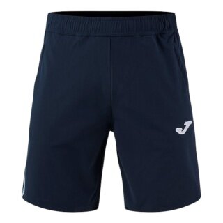 Joma Trainingshose Toledo II (100% Polyester) kurz dunkelblau/türkisblau Herren