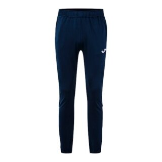 Joma Trainingshose Toledo II (Seitentaschen mit Reißverschluss) lang dunkelblau/grün Herren