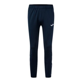 Joma Trainingshose Toledo II (Seitentaschen mit Reißverschluss) lang dunkelblau/türkis Herren
