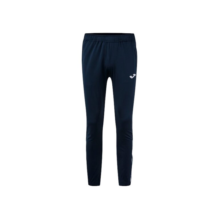 Joma Trainingshose Toledo II (Seitentaschen mit Reißverschluss) lang dunkelblau/türkis Herren
