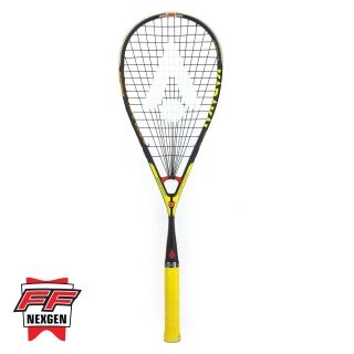 Karakal Squashschläger Core Pro 2.1 120g/ausgewogen 2025 schwarz/gelb - besaitet -
