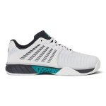 KSwiss Padelschuhe Express Light 3 weiss/carbongrau/blau Herren