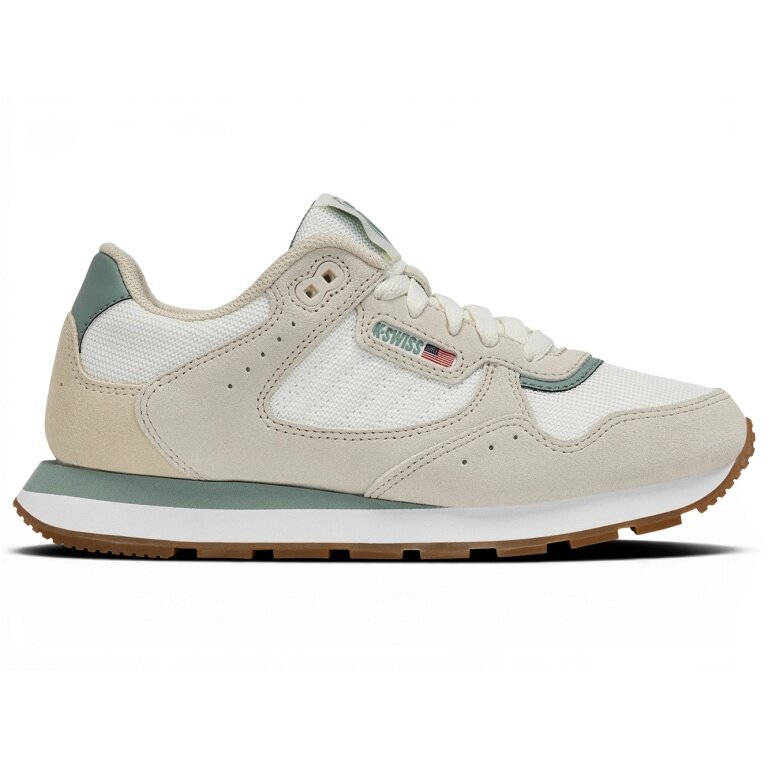 KSwiss Sneaker Vista Runner T weiss/beige/grün Damen
