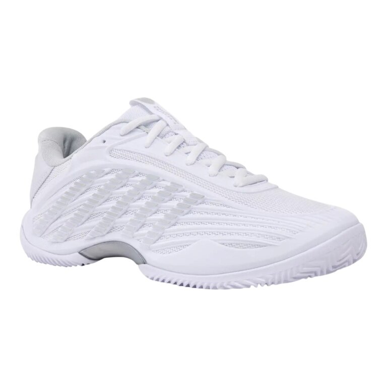 KSwiss Tennisschuhe Hypercourt Express 3 Clay/Sandplatz weiss/silber Damen