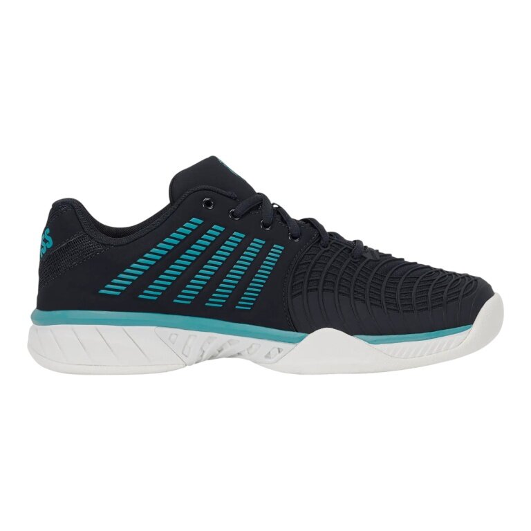 KSwiss Tennisschuhe Express Light 3 Indoor/Carpet/Teppich 2026 carbongrau/blau Herren