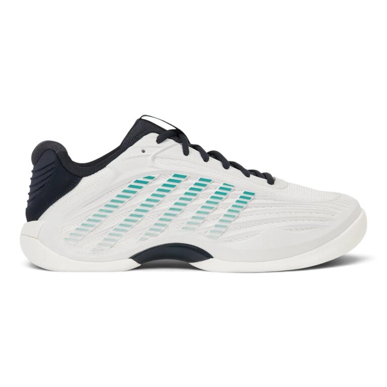 KSwiss Tennisschuhe Hypercourt Express 3 Indoor/Carpet/Teppich weiss/carbon/blau Herren