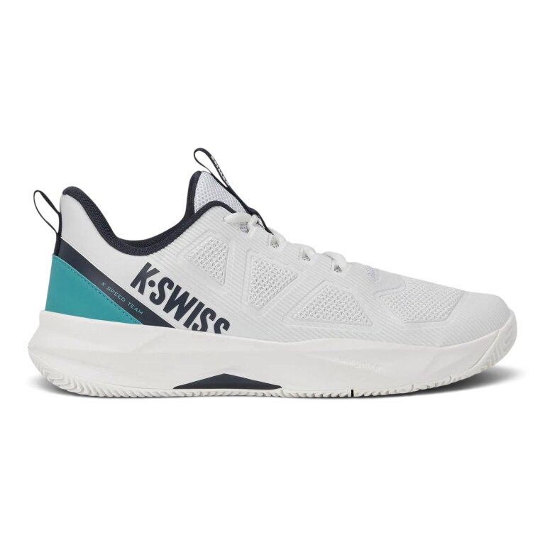 KSwiss Tennisschuhe K-Speed Team Clay/Sandplatz weiss/carbon/blau Herren
