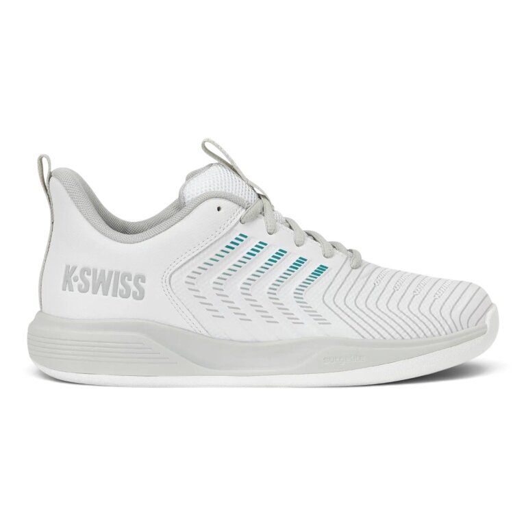 KSwiss Tennisschuhe Ultrashot Light Indoor/Carpet/Teppich weiss/grau Damen