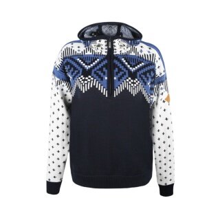 Kama Kapuzenpullover 5057 Kamakadze Half Zip (Merinowolle-Mischung) navyblau Damen