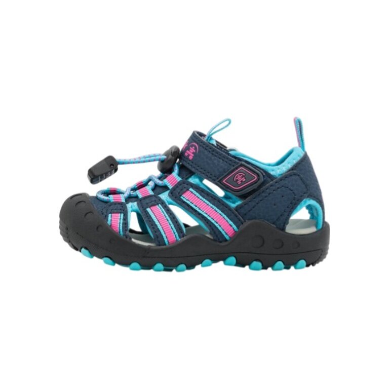 Kamik Sandale Crab (wasserdichtes Synthetikleder) navyblau/teal/marine Kinder