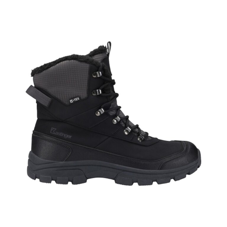 Kastinger Winterstiefel WH-Snowhero High RV KTX (mit seitlichen Reissverschluss, wasserdicht) schwarz Herren