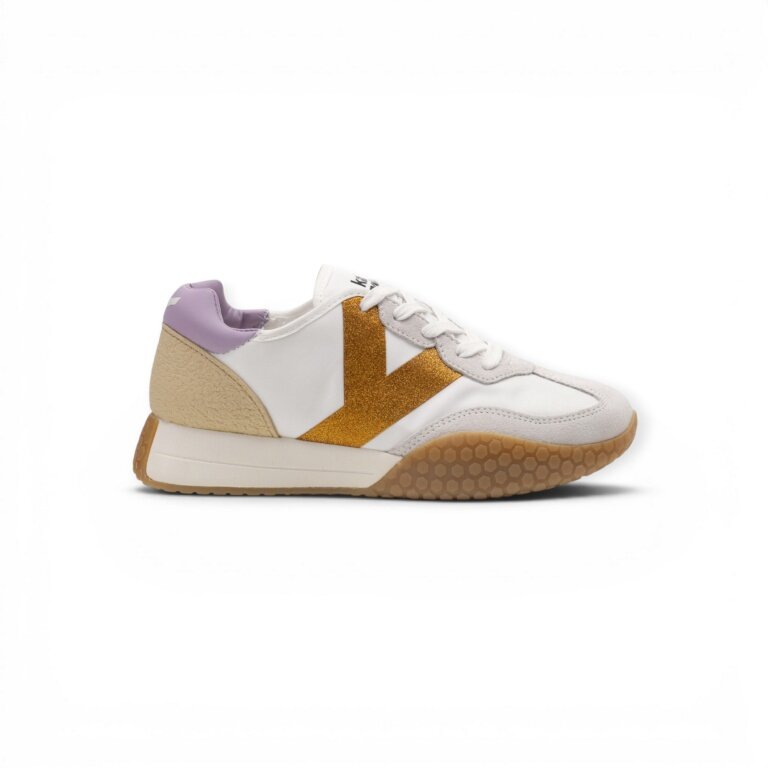 Kehnoo Sneaker The Luminor - weiss/orange/lila Damen