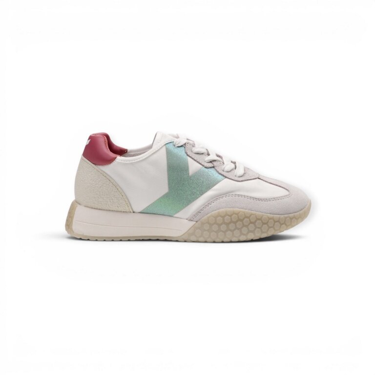 Kehnoo Sneaker The Luminor - weiss/salbei/rosa Damen