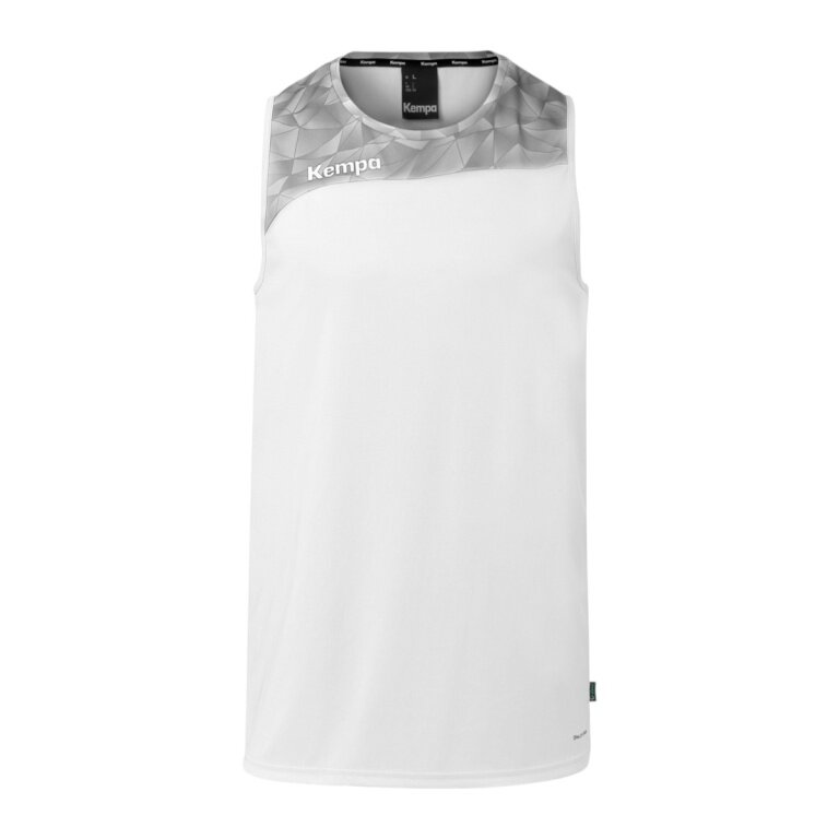Kempa Sport-Tank Top Athletics 29 (100% Polyester) weiss Herren