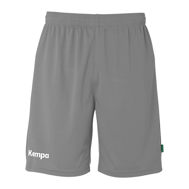 Kempa Sporthose Team Short (100% Polyester) kurz grau Herren