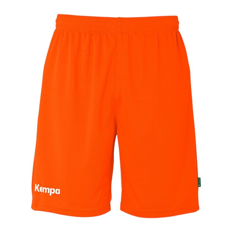 Kempa Sporthose Team Short (100% Polyester) kurz orange Herren