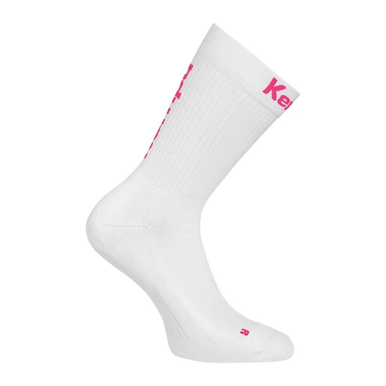 Kempa Sportsocke Team Classic Crew 2026 weiss/pink - 1 Paar