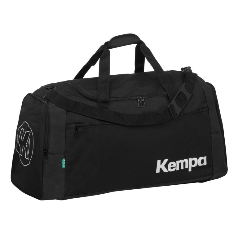 Kempa Sporttasche (Größe XL - 90 Liter) schwarz 73x34x34,5cm
