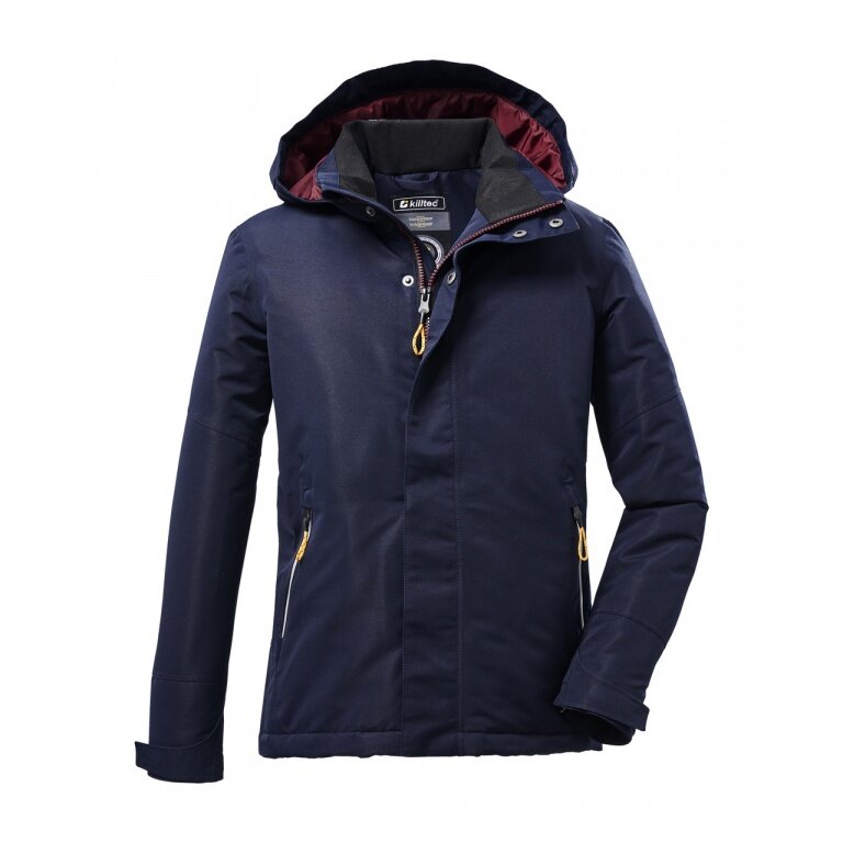 Killtec Winterjacke Kow 28 (wind- und wasserdicht, atrmungsaktiv, PFC-frei) marineblau Kinder