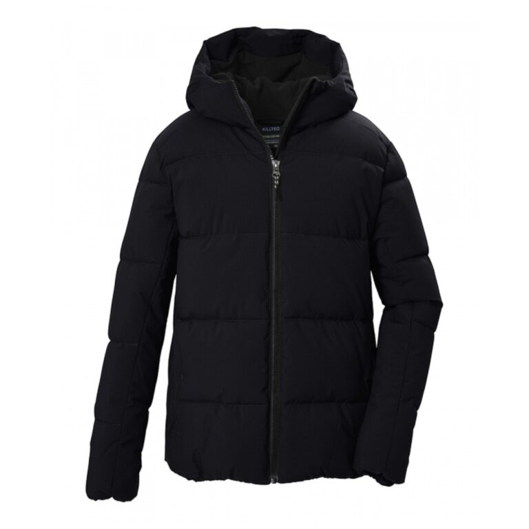 Killtec Winter-Steppjacke KOW 146 mit Kapuze (winddicht) schwarz Jungen