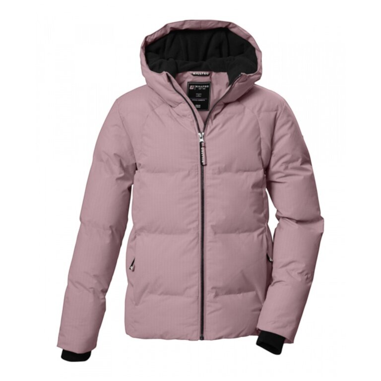 Killtec Winter-Steppjacke KOW 357 in Daunenoptik (mit Kapuze, winddicht) rosa Mädchen