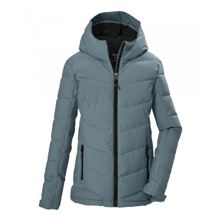 Killtec Winterjacke KOW 220 in Daunenoptik (winddicht, warm) mineralgrün Mädchen