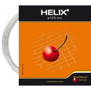 Besaitung mit Tennissaite Kirschbaum Helix weiss