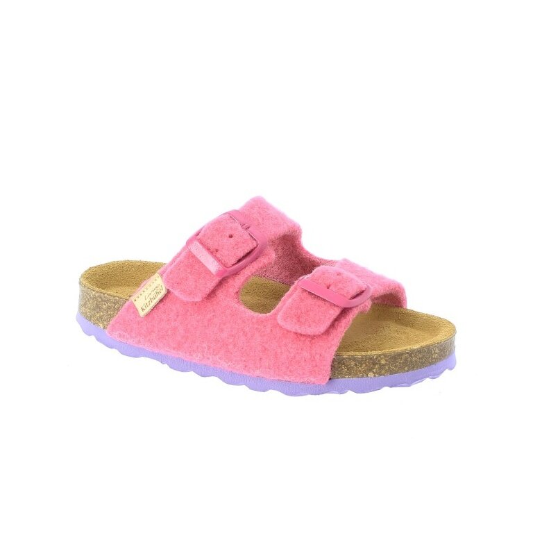 Living Kitzbühel Hausschuhe Wooly Wonder Kids pink Kinder (28-38)