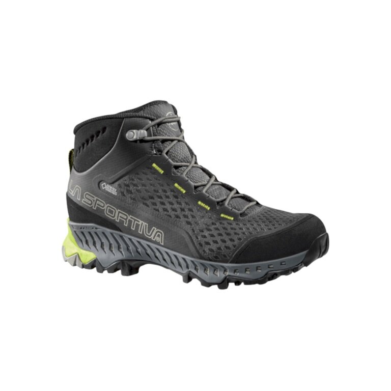 La Sportiva Wanderschuhe Stream GTX (Fast-Hiking, wasserdicht) 2025 grau/schwarz Herren