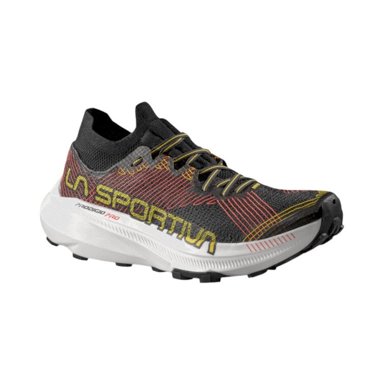 La Sportiva Trail-Laufschuhe Prodigio Pro schwarz/rot/gelb Herren
