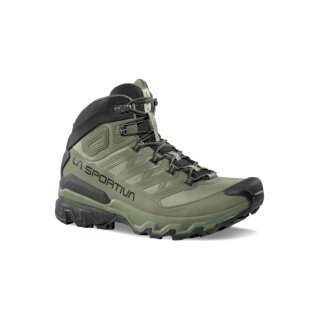 La Sportiva Trekking-Wanderschuhe Ultra Raptor 3 Mid GTX (wasserdicht) dunkelgrün/schwarz Herren