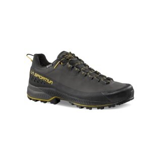 La Sportiva Wanderschuhe TX5 Evo GTX (Zustieg, Nubukleder, wasserdicht) carbongrau/gelb Herren