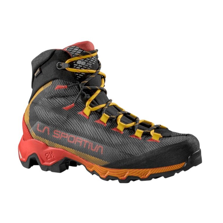 La Sportiva Wanderschuhe Aequilibrium Hike GTX (wasserdicht) carbongrau/gelb Herren