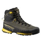 La Sportiva Wanderschuhe TX 5 GTX Nubuckleder (wasserdicht, stabil, schützend) carbongrün/schwarz/gelb Herren