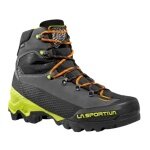 La Sportiva Wanderschuhe Aequilibrium LT GTX (Exkursions-Bergwandern, Nubukleder, wasserdicht) carbongrau/lime Herren