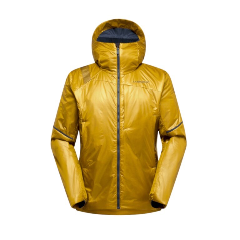 La Sportiva Winterjacke Alpine Guide Primaloft Hoody (Primaloft®Gold, warm) 2025 savanagelb Herren