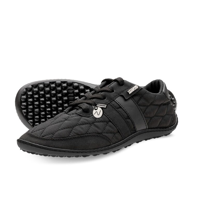 Leguano Barfussschuhe Sneaker Nightstep (flexible Sohle, pures Barfußgefühl) schwarz