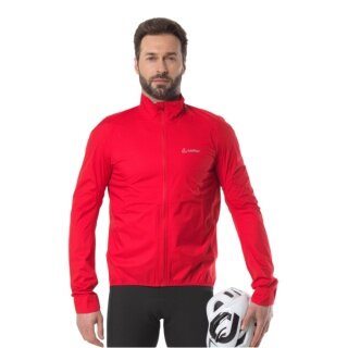 Löffler Fahrradjacke Bike WPM Pocket (winddicht, wasserdicht, leicht) rot Herren