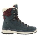 Lowa Winterstiefel Renegade Evo Ice GTX (Nubukleder/Textil, wasserdicht) navyblau/rot Damen