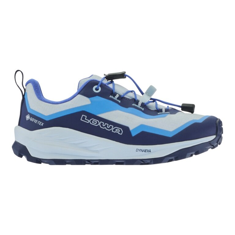 Lowa Multifunktionsschuhe Trailux GTX LO (wasserdicht, Textil/Synthetik) hellblau Kleinkinder