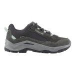 Lowa Wanderschuhe Ventierra LO GTX (Veloursleder/Textil, wasserdicht) grau/rauchgrün Damen