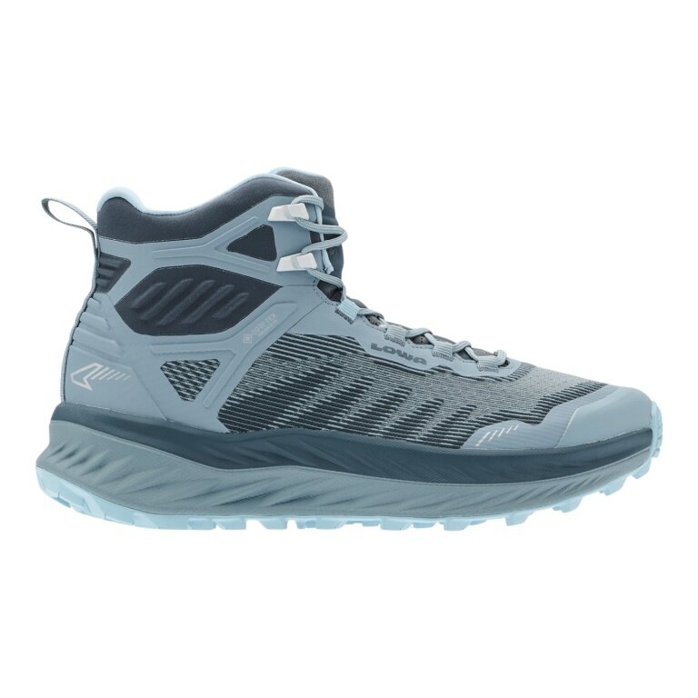 Lowa Trail-Laufschuhe Fortux GTX QC (Speed-Hiking, wasserdicht) rauchblau/blau Damen
