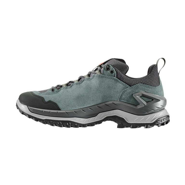 Lowa Wanderschuhe Innovo Low (All-Terrain, Veloursleder/Textil) dunkelpetrol Herren