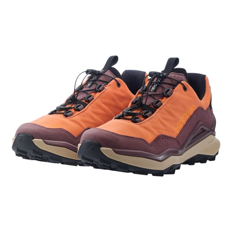 Lowa Wanderschuhe Maddox Pro GTX Low Sl (Textil/Synthetik, wasserdicht) altrosa/ton Damen