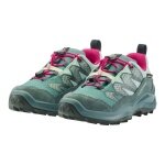 Lowa Wanderschuhe Maddox Pro Low GTX Junior (Textil/Veloursleder, wasserdicht) petrol/pink Kleinkinder