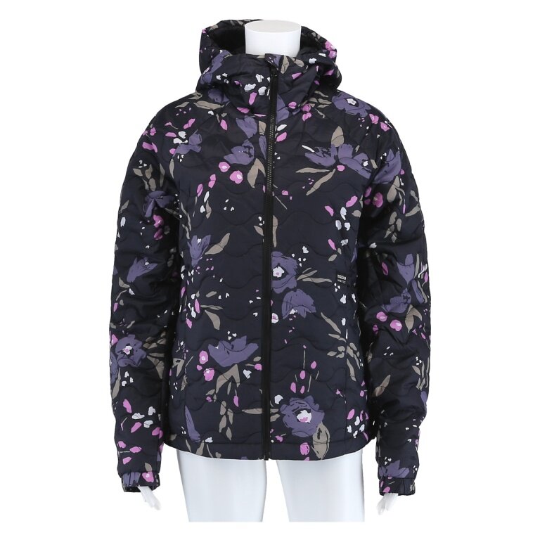 Maloja Isolationsjacke ChrysanthenumM (Primaloft®-Bio-Isolierung, warm, winddicht) schwarz/blume Damen