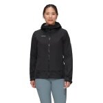 Mammut Hardshell-Wanderjacke Ducan Guide HS Hooded (leicht, wasserdicht, 3-Lagen-Laminat) schwarz Damen