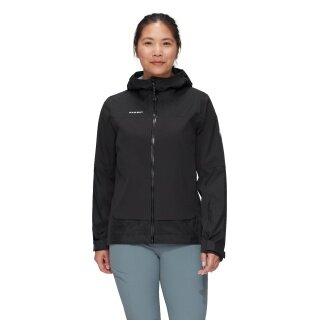 Mammut Hardshell-Wanderjacke Ducan Guide HS Hooded (leicht, wasserdicht, 3-Lagen-Laminat) schwarz Damen