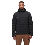 Mammut Isolations-Winterjacke Sander Insulated Hooded (wärmend dank Kunstfaserfüllung) schwarz Herren