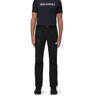 Mammut Wanderhose Pant Aenergy Light Softshell (elastisch, wasserabweisend) lang schwarz Herren